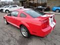 2008 Torch Red Ford Mustang Shelby GT500 Coupe  photo #2