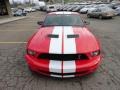 2008 Torch Red Ford Mustang Shelby GT500 Coupe  photo #7