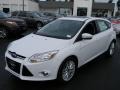 2012 Oxford White Ford Focus SEL 5-Door  photo #1