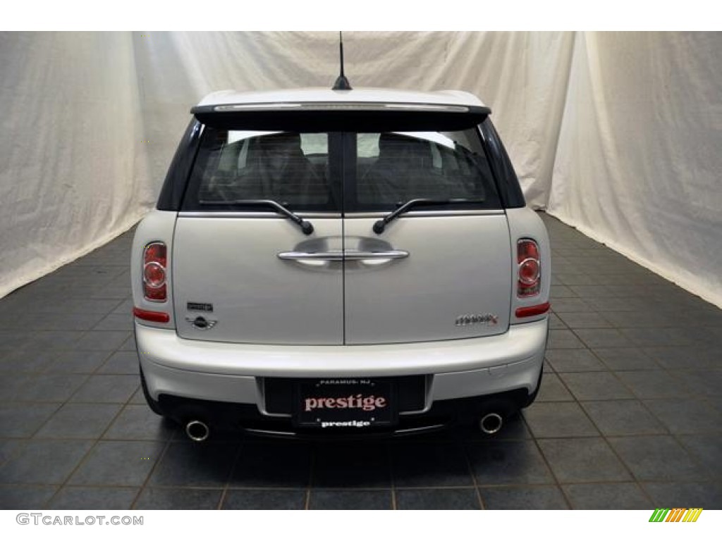 2011 Cooper S Clubman - White Silver Metallic / Carbon Black photo #4