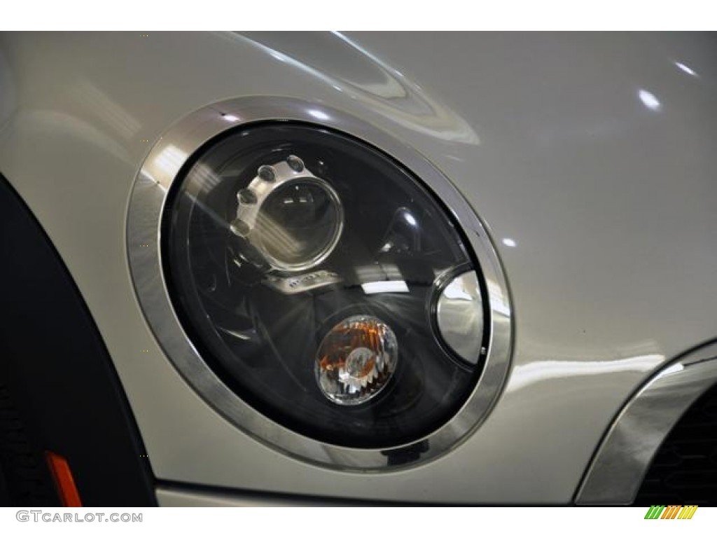 2011 Cooper S Clubman - White Silver Metallic / Carbon Black photo #13