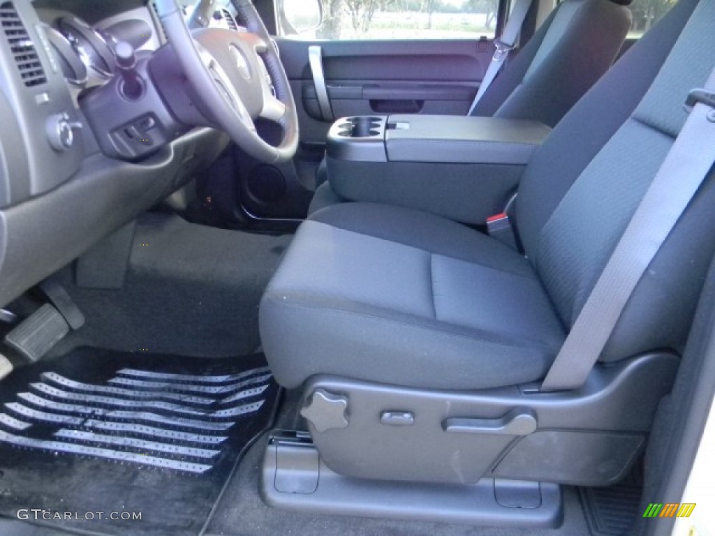 2012 Silverado 1500 LT Crew Cab - White Diamond Tricoat / Ebony photo #8