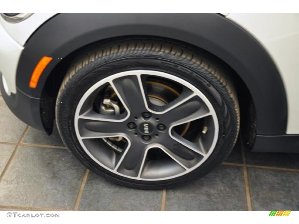 2011 Cooper S Clubman - White Silver Metallic / Carbon Black photo #17