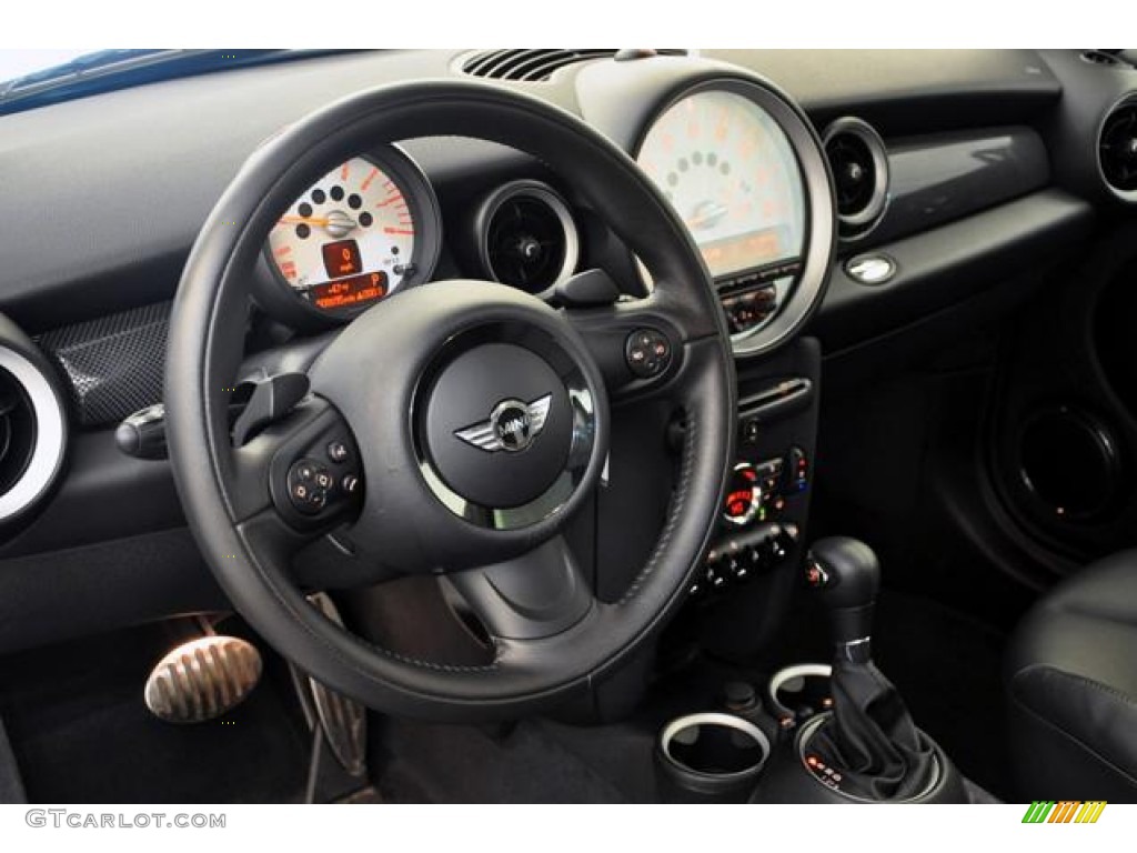 2011 Cooper S Clubman - White Silver Metallic / Carbon Black photo #26