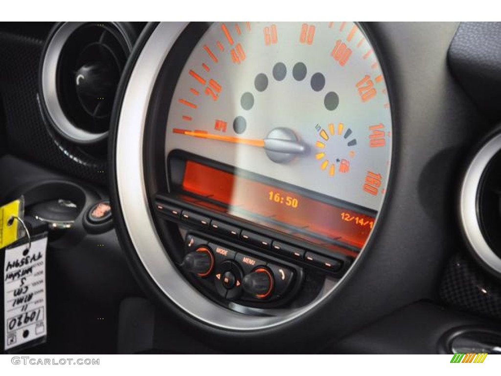 2011 Cooper S Clubman - White Silver Metallic / Carbon Black photo #31