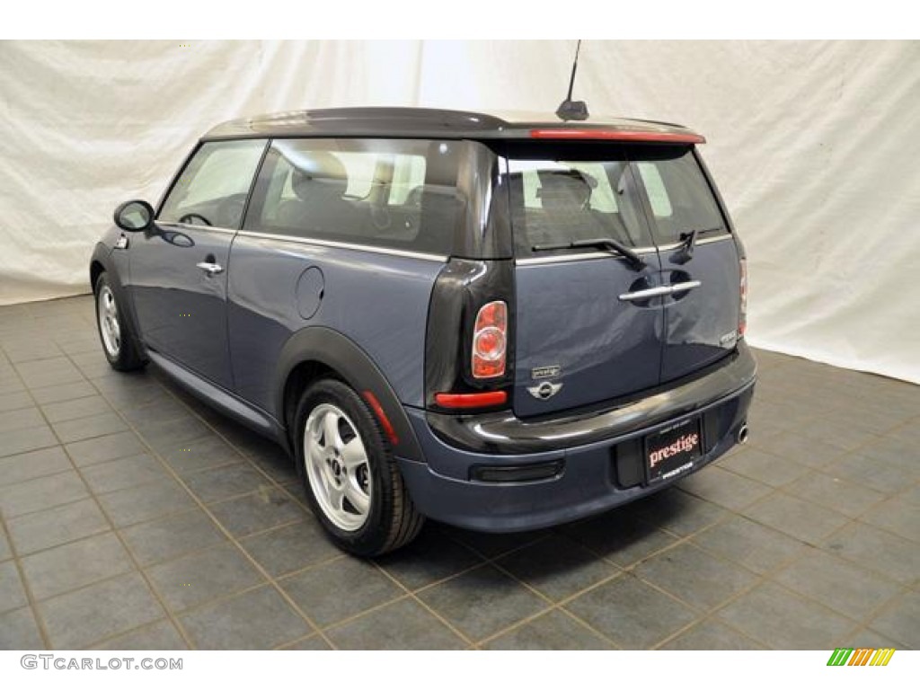 2011 Cooper Clubman - Horizon Blue Metallic / Carbon Black photo #9