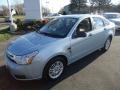 2008 Light Ice Blue Metallic Ford Focus SE Sedan  photo #2