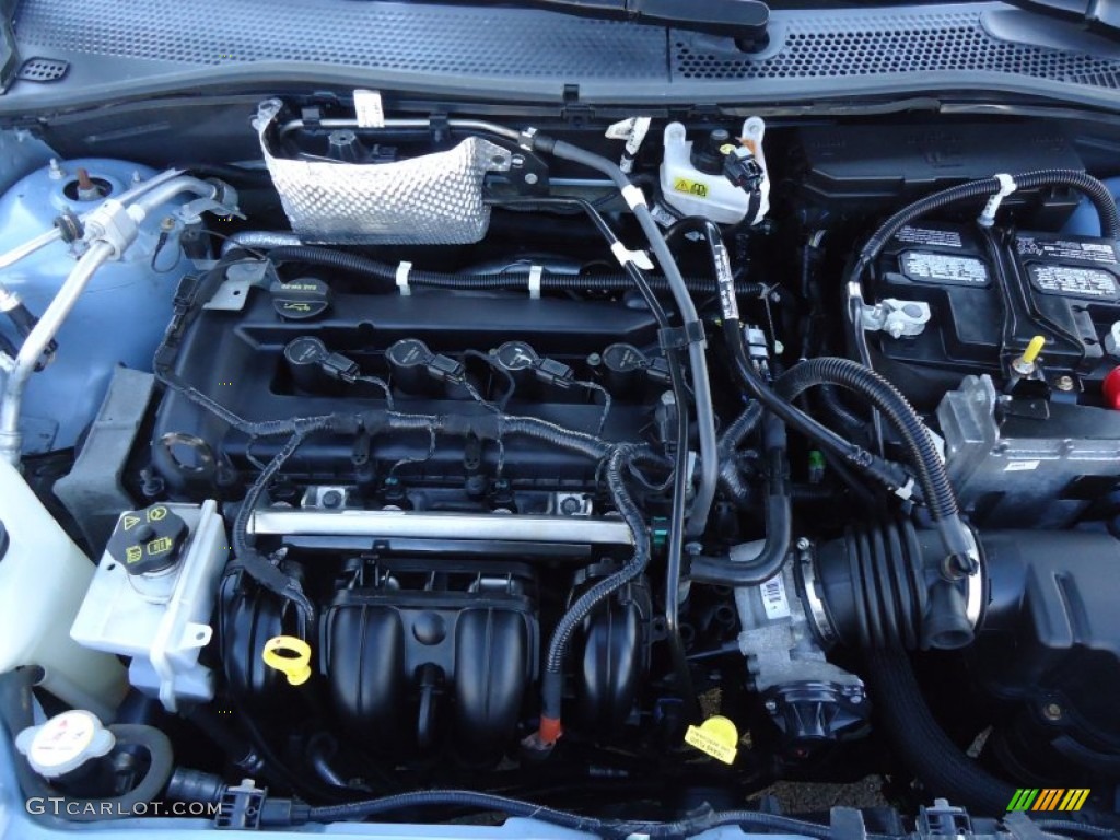 2008 Ford Focus SE Sedan 2.0L DOHC 16V Duratec 4 Cylinder Engine Photo #58397503