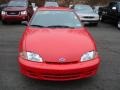 2002 Bright Red Chevrolet Cavalier Coupe  photo #2