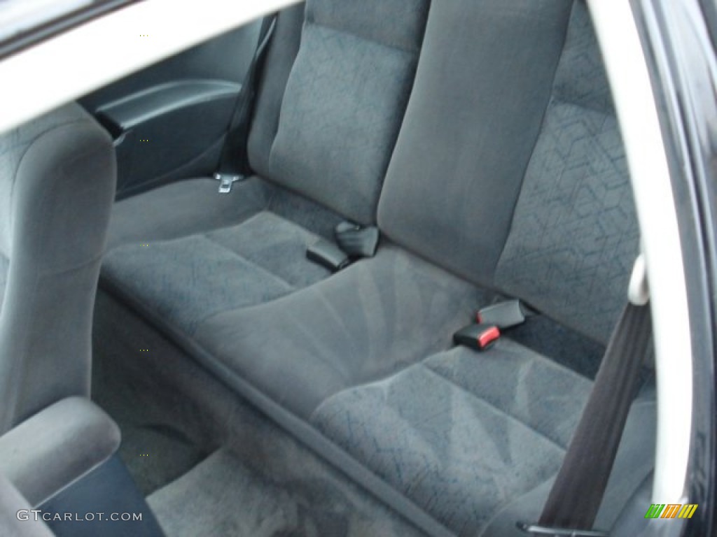 1999 Civic EX Coupe - Flamenco Black Pearl / Dark Gray photo #11