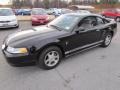 2000 Black Ford Mustang V6 Coupe  photo #10