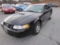 2000 Black Ford Mustang V6 Coupe  photo #11