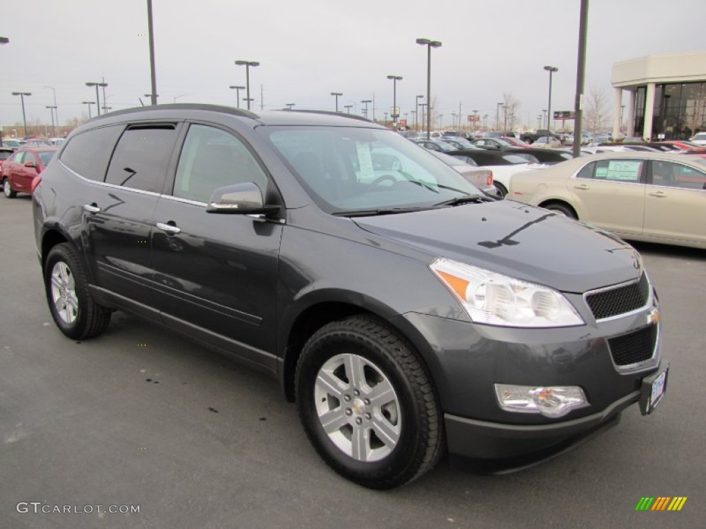 Cyber Gray Metallic Chevrolet Traverse