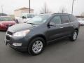 2011 Cyber Gray Metallic Chevrolet Traverse LT AWD  photo #3