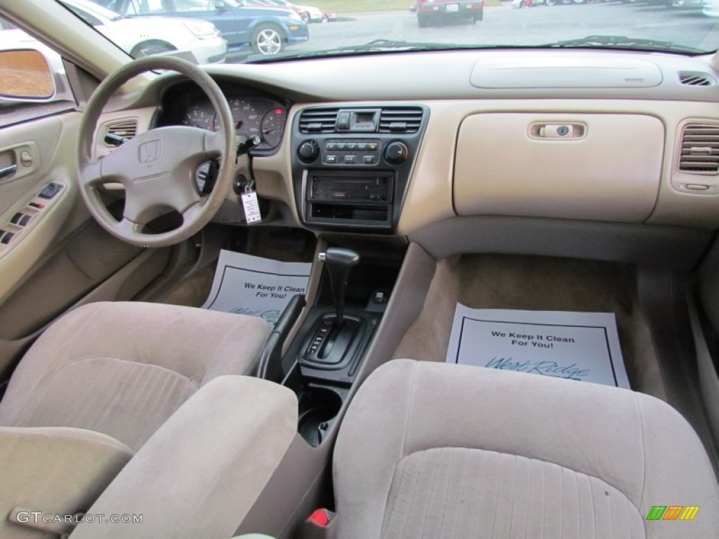 1998 Accord EX Sedan - Heather Mist Metallic / Ivory photo #17