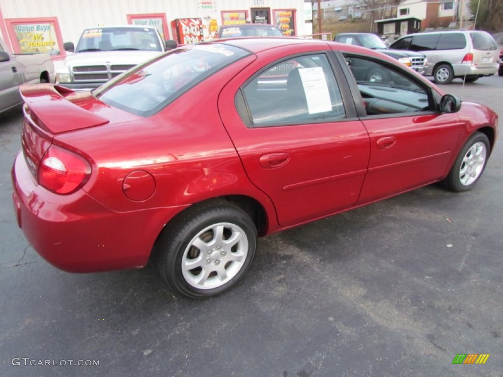 2003 Neon SXT - Blaze Red Crystal Pearl / Dark Slate Gray photo #4