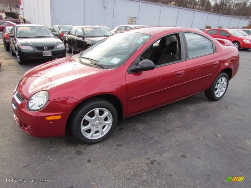 2003 Neon SXT - Blaze Red Crystal Pearl / Dark Slate Gray photo #10