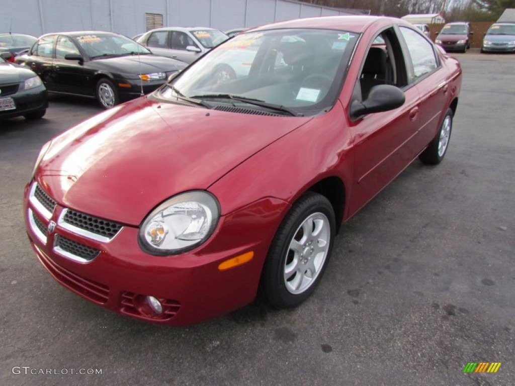 2003 Neon SXT - Blaze Red Crystal Pearl / Dark Slate Gray photo #11