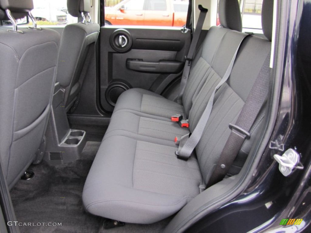 Dark Slate Gray Interior 2011 Dodge Nitro Heat 4x4 Photo #58401821
