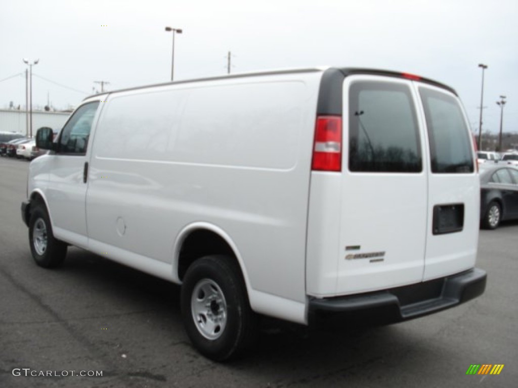 2011 Express 2500 Work Van - Summit White / Medium Pewter photo #6