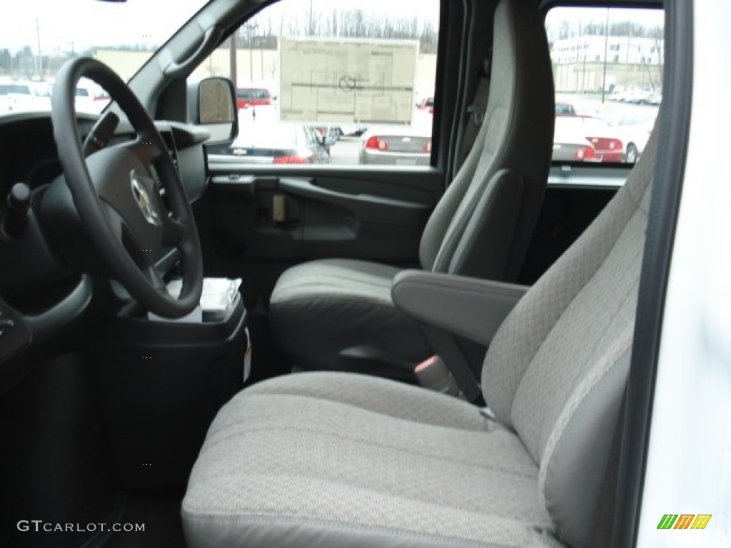 2011 Express 2500 Work Van - Summit White / Medium Pewter photo #11