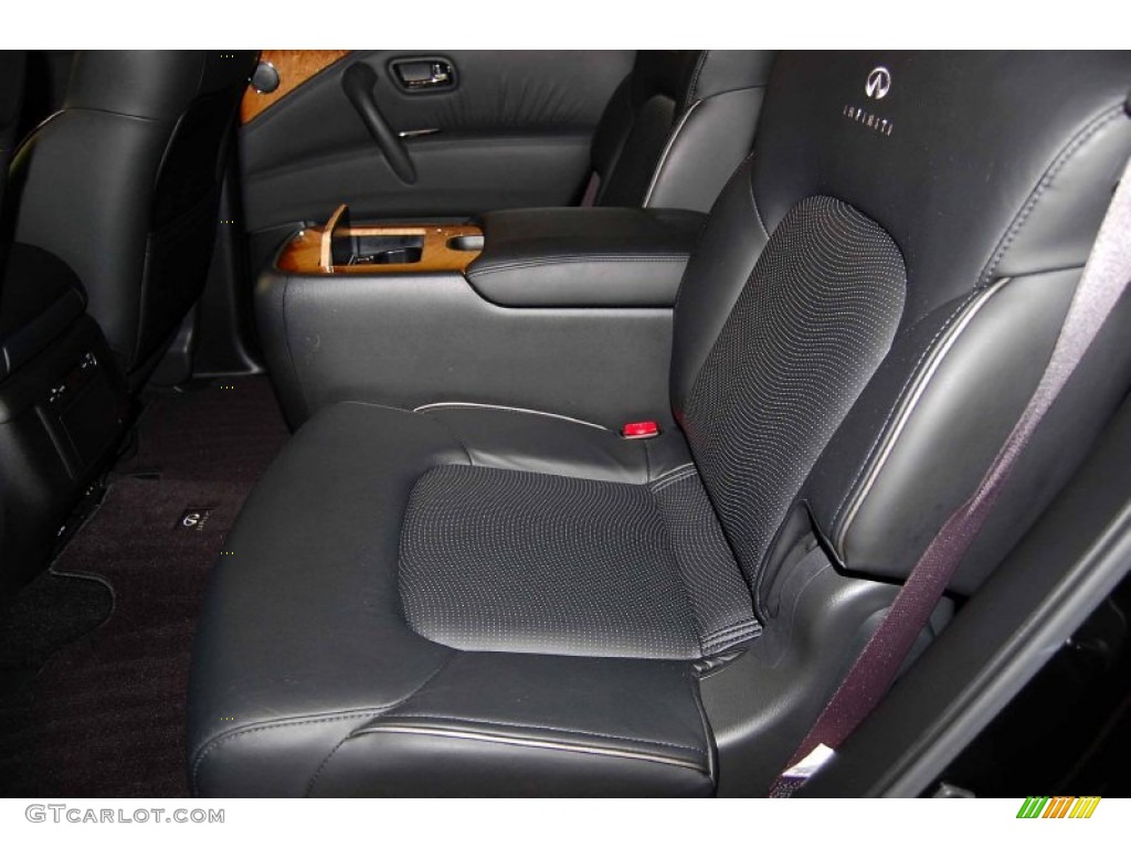 Graphite Interior 2011 Infiniti QX 56 Photo #58402911