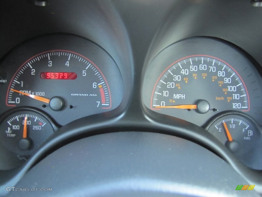 2004 Pontiac Grand Am SE Sedan Gauges Photo #58403268
