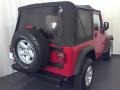 2006 Flame Red Jeep Wrangler X 4x4  photo #16