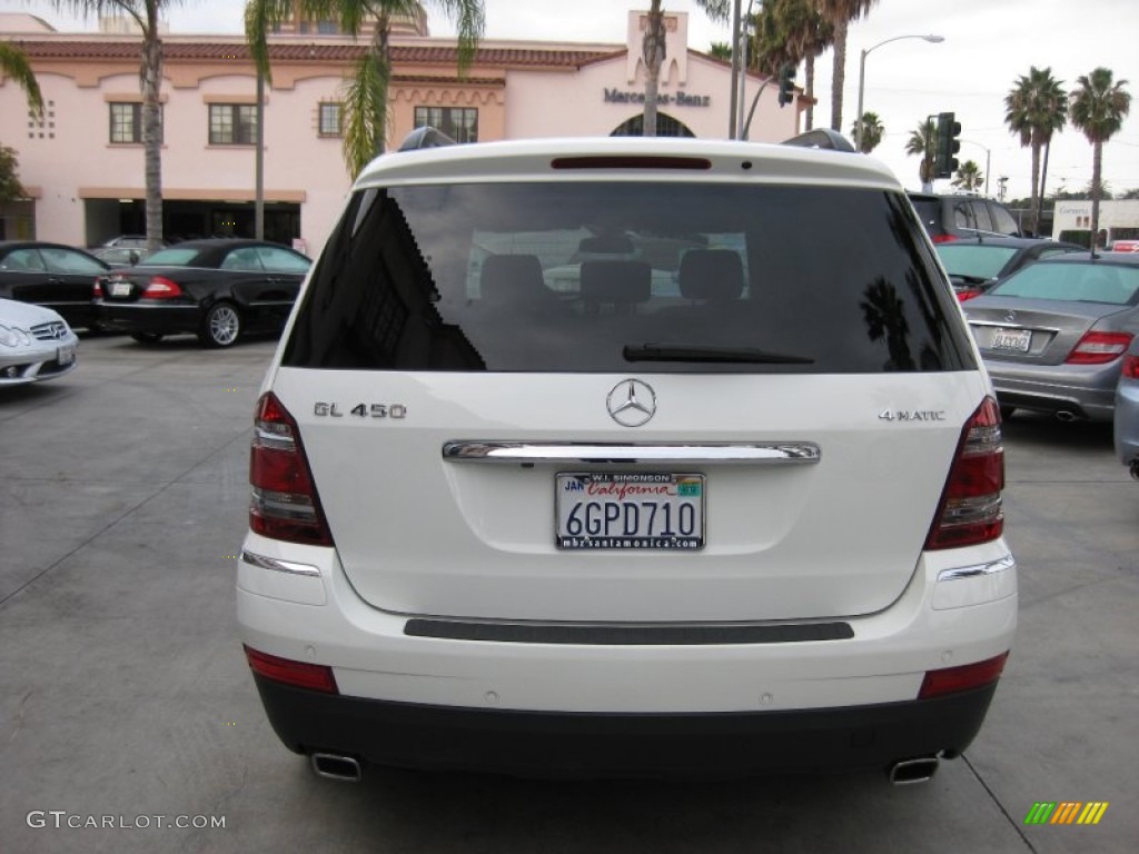 2009 GL 450 4Matic - Arctic White / Cashmere photo #3