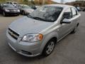Cosmic Silver Metallic - Aveo LS Sedan Photo No. 4
