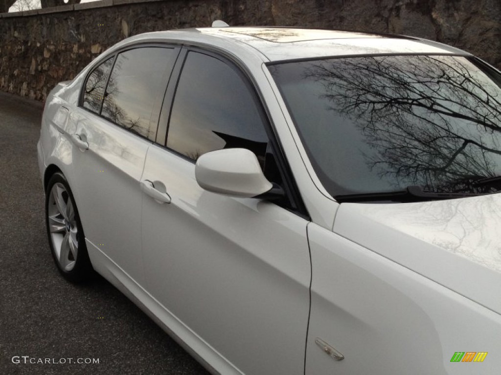 2009 3 Series 335i Sedan - Alpine White / Saddle Brown Dakota Leather photo #13