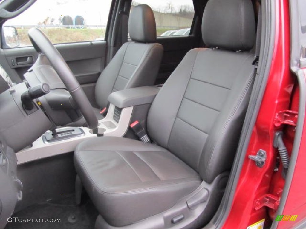 Charcoal Black Interior 2011 Ford Escape XLT Photo #58407689