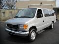 2007 Silver Metallic Ford E Series Van E350 Super Duty XLT 15 Passenger  photo #2