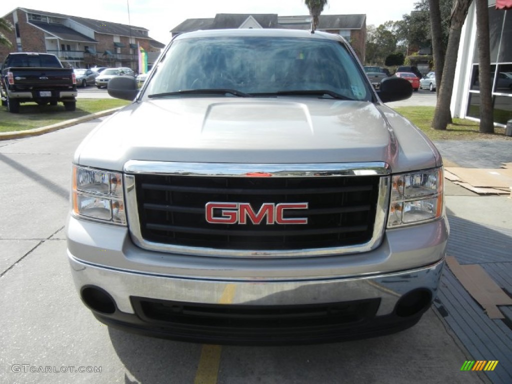 2008 Sierra 1500 SLE Crew Cab - Silver Birch Metallic / Ebony photo #2
