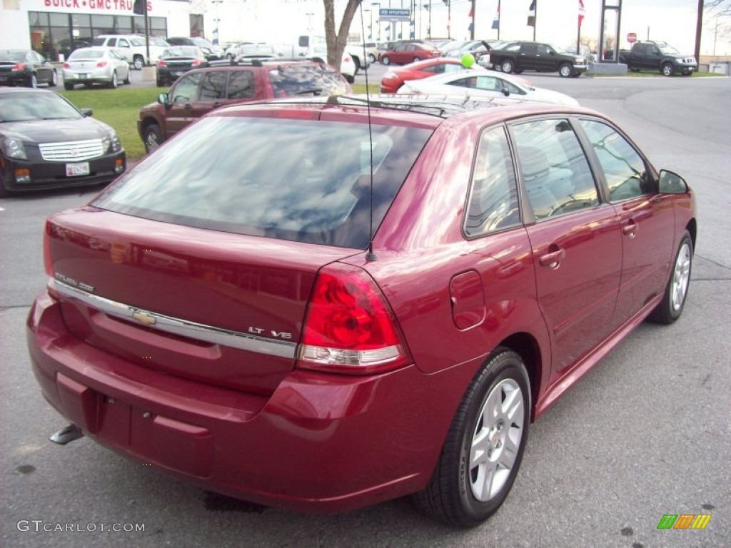 2007 Malibu Maxx LT Wagon - Sport Red Metallic / Titanium Gray photo #5