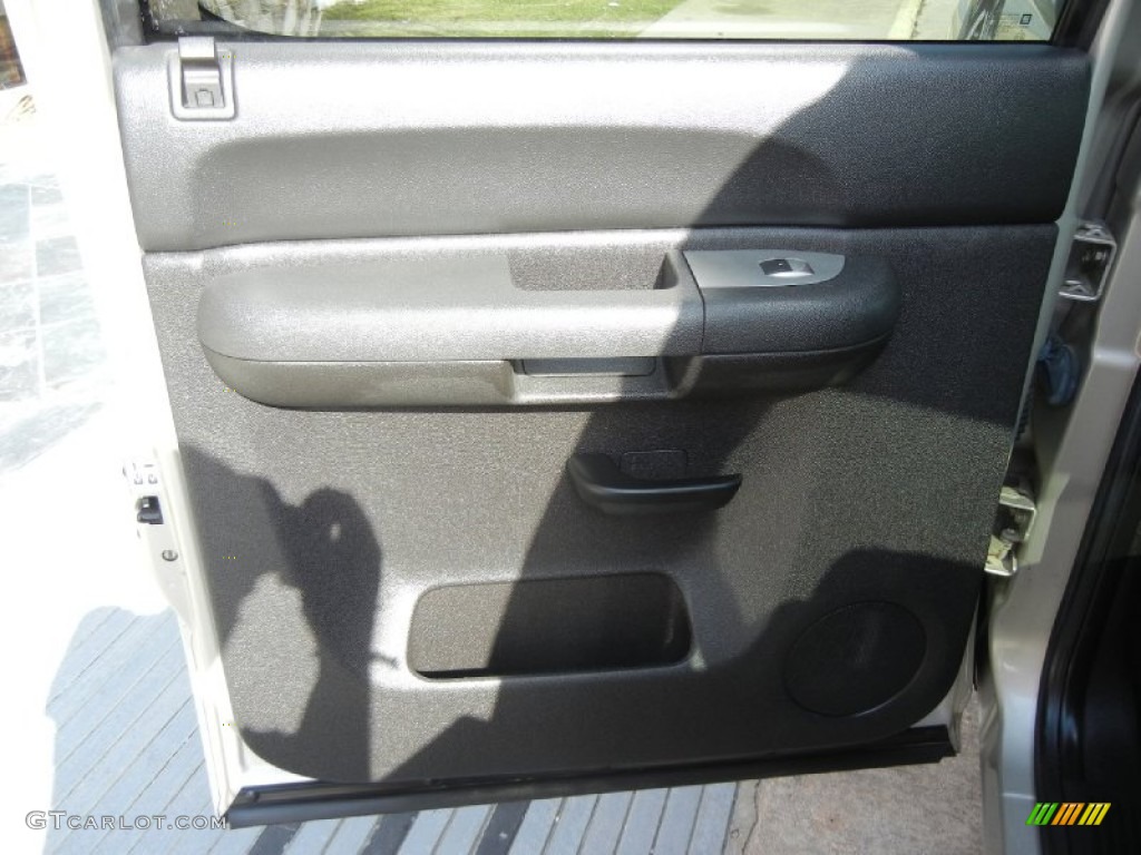 2008 Sierra 1500 SLE Crew Cab - Silver Birch Metallic / Ebony photo #11