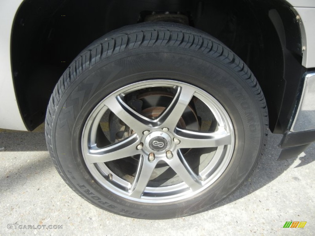 2008 Sierra 1500 SLE Crew Cab - Silver Birch Metallic / Ebony photo #21