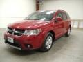 Brilliant Red Tri-Coat Pearl 2012 Dodge Journey SXT AWD