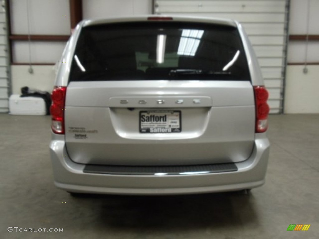 2012 Grand Caravan SXT - Bright Silver Metallic / Black/Light Graystone photo #4