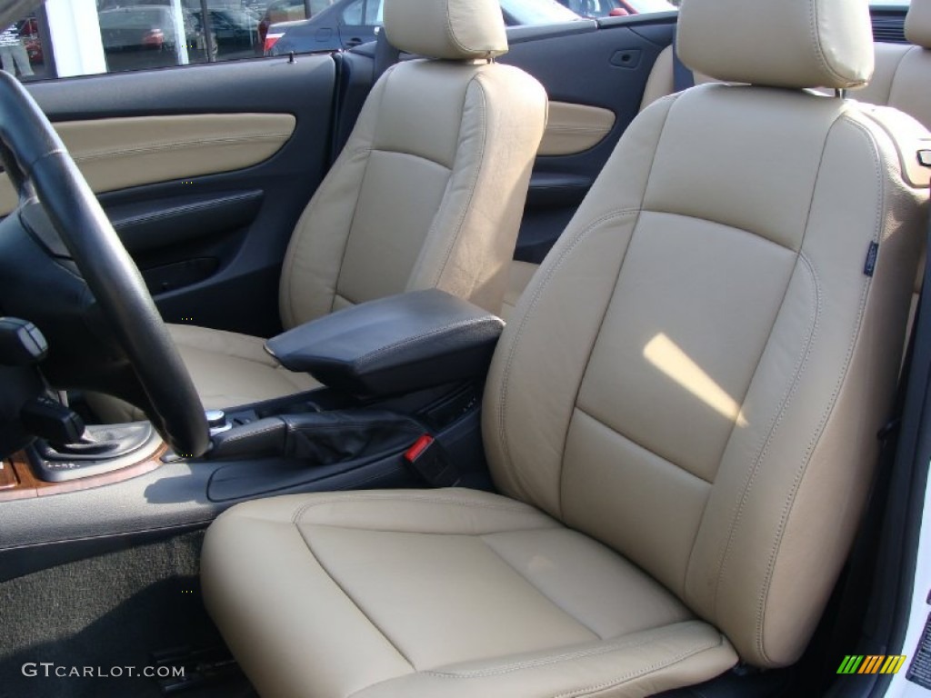 2008 1 Series 135i Convertible - Alpine White / Savanna Beige photo #11
