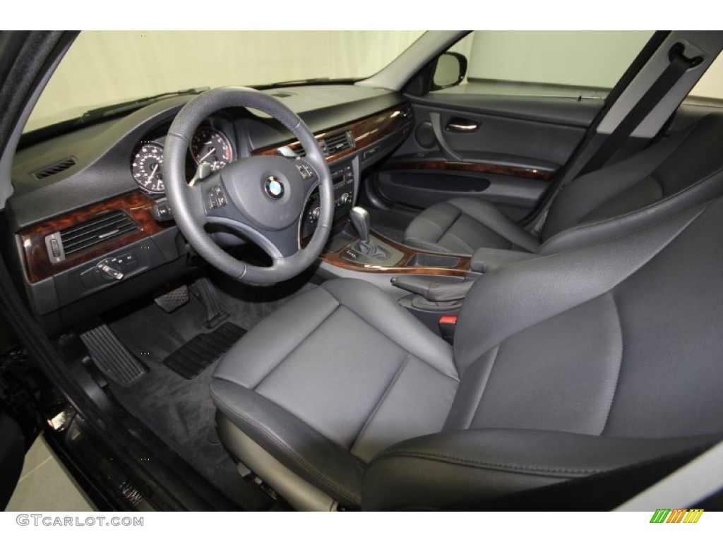 2010 3 Series 335i Sedan - Jet Black / Black photo #11