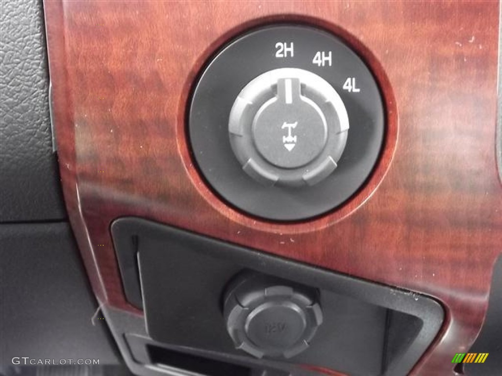 2012 Ford F250 Super Duty King Ranch Crew Cab 4x4 Controls Photo #58413843