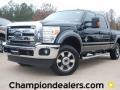 2012 Tuxedo Black Metallic Ford F250 Super Duty Lariat Crew Cab 4x4  photo #1