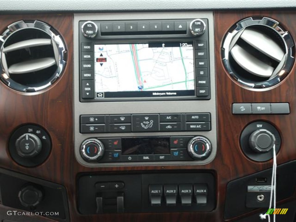 2012 Ford F250 Super Duty Lariat Crew Cab 4x4 Navigation Photo #58415238