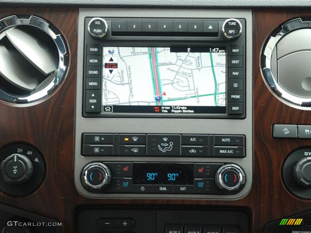 2012 Ford F250 Super Duty Lariat Crew Cab 4x4 Navigation Photo #58415827