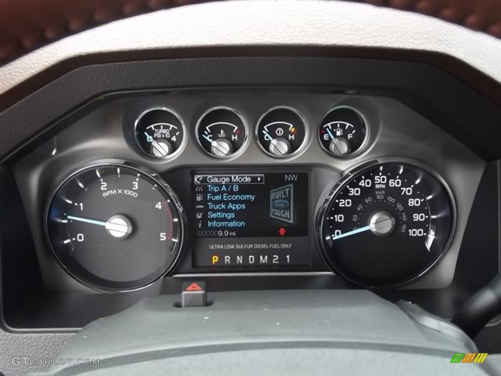 2012 Ford F250 Super Duty King Ranch Crew Cab 4x4 Gauges Photo #58417119
