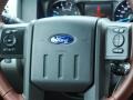 2012 White Platinum Metallic Tri-Coat Ford F250 Super Duty King Ranch Crew Cab 4x4  photo #13