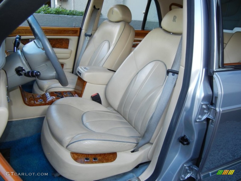 Beige/Blue Interior 2002 Rolls-Royce Silver Seraph Standard Silver Seraph Model Photo #58417758