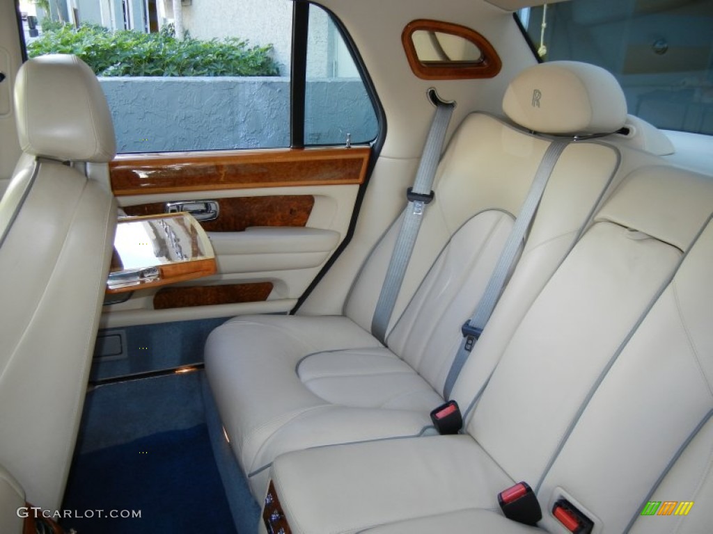 Beige/Blue Interior 2002 Rolls-Royce Silver Seraph Standard Silver Seraph Model Photo #58417800