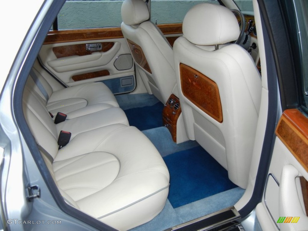 Beige/Blue Interior 2002 Rolls-Royce Silver Seraph Standard Silver Seraph Model Photo #58417833